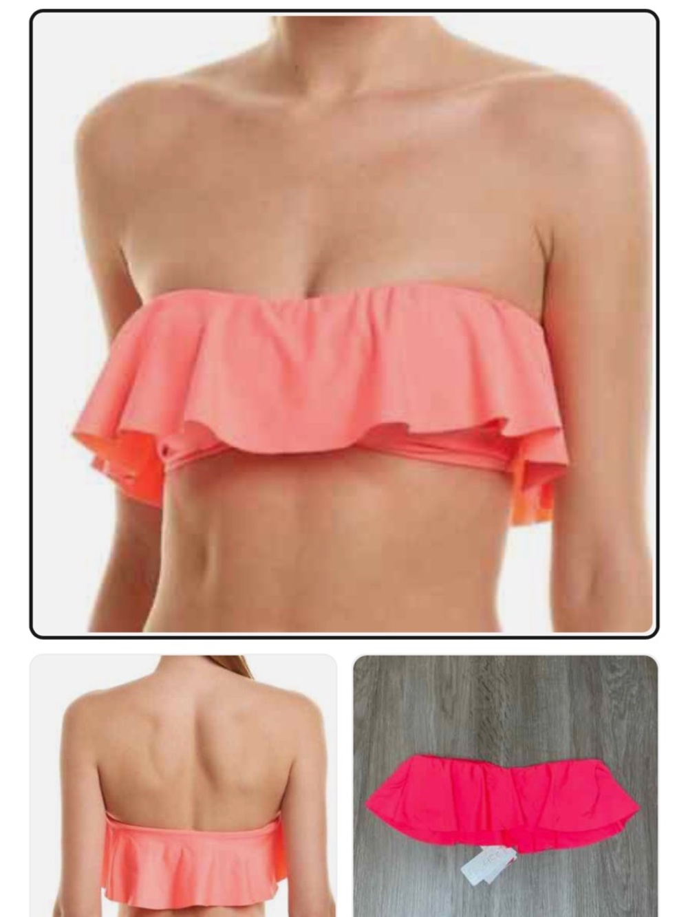 L*Space Neon Pink Swimwear Top